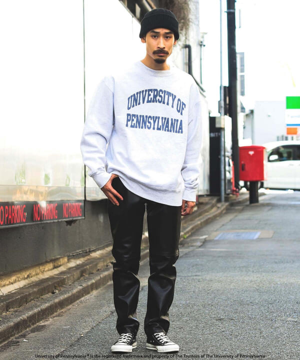 COMOLI beamsスウェットnavy size1