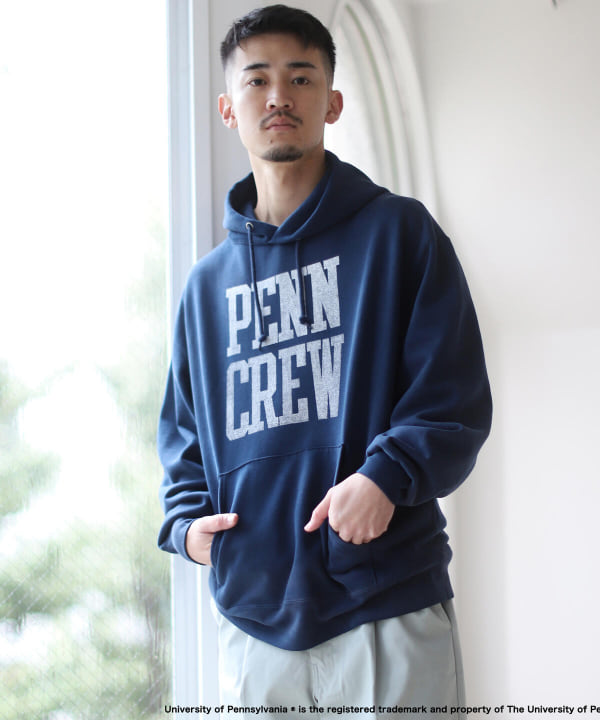 BEAMS　JAPAN　カレッジスウェット　XL ネイビー　アメカジ　オーバー