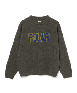 POLAR SKATE CO. / Logo Knit Sweat