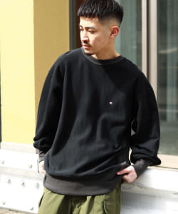 Champion × BEAMS / 別注 2Tone Reverse Weave Crewneck Sweatshirt