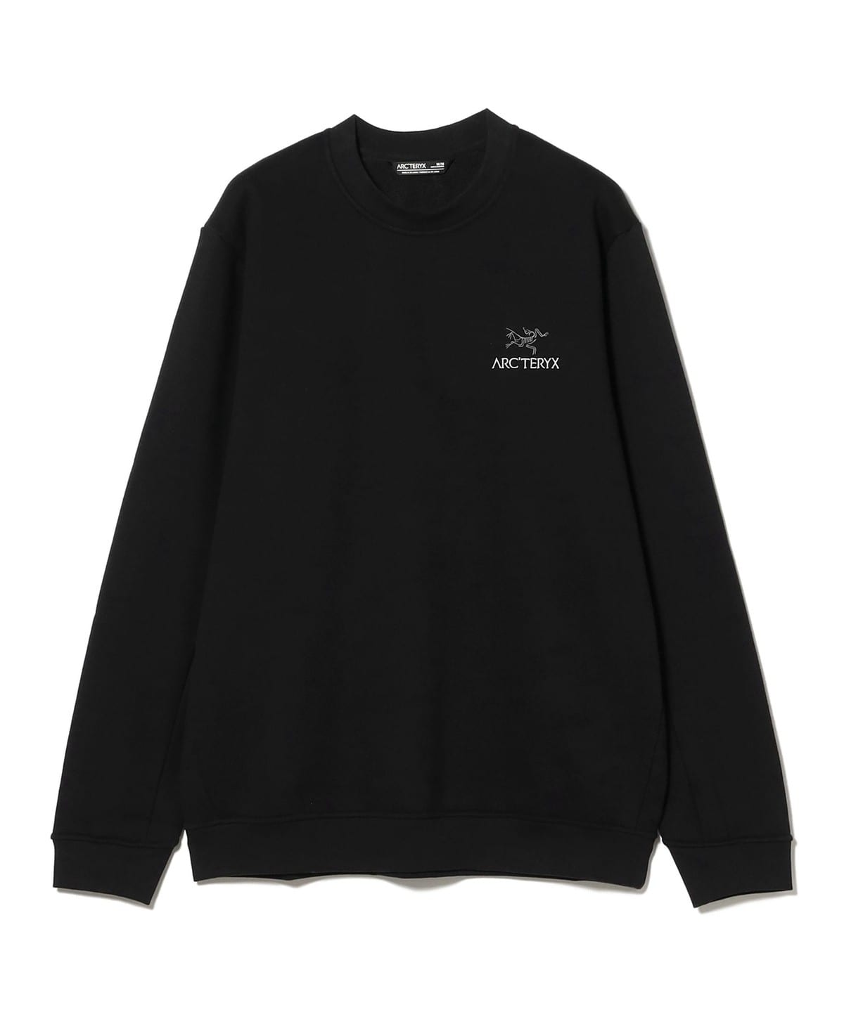 ARC'TERYX アークテリクス エンブレムフリースクルー 黒 BEAMS（ビームス）ARC'TERYX / Emblem Fleece Crew（トップス