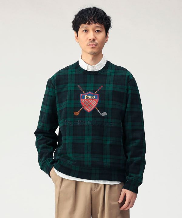 POLO RALPH LAUREN✖️BEAMS 別注 ブラックウォッチ BEAMS（ビームス）〈MENS〉【別注】POLO RALPH LAUREN / SWEATSHIRT