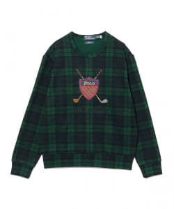 〈MENS〉【別注】POLO RALPH LAUREN /  SWEATSHIRT(BLACKWATCH)