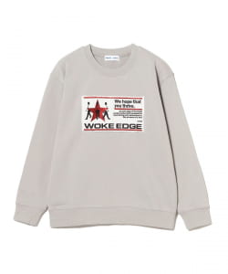 WOKE EDGE / We Hope Washed Crew Neck Sweat