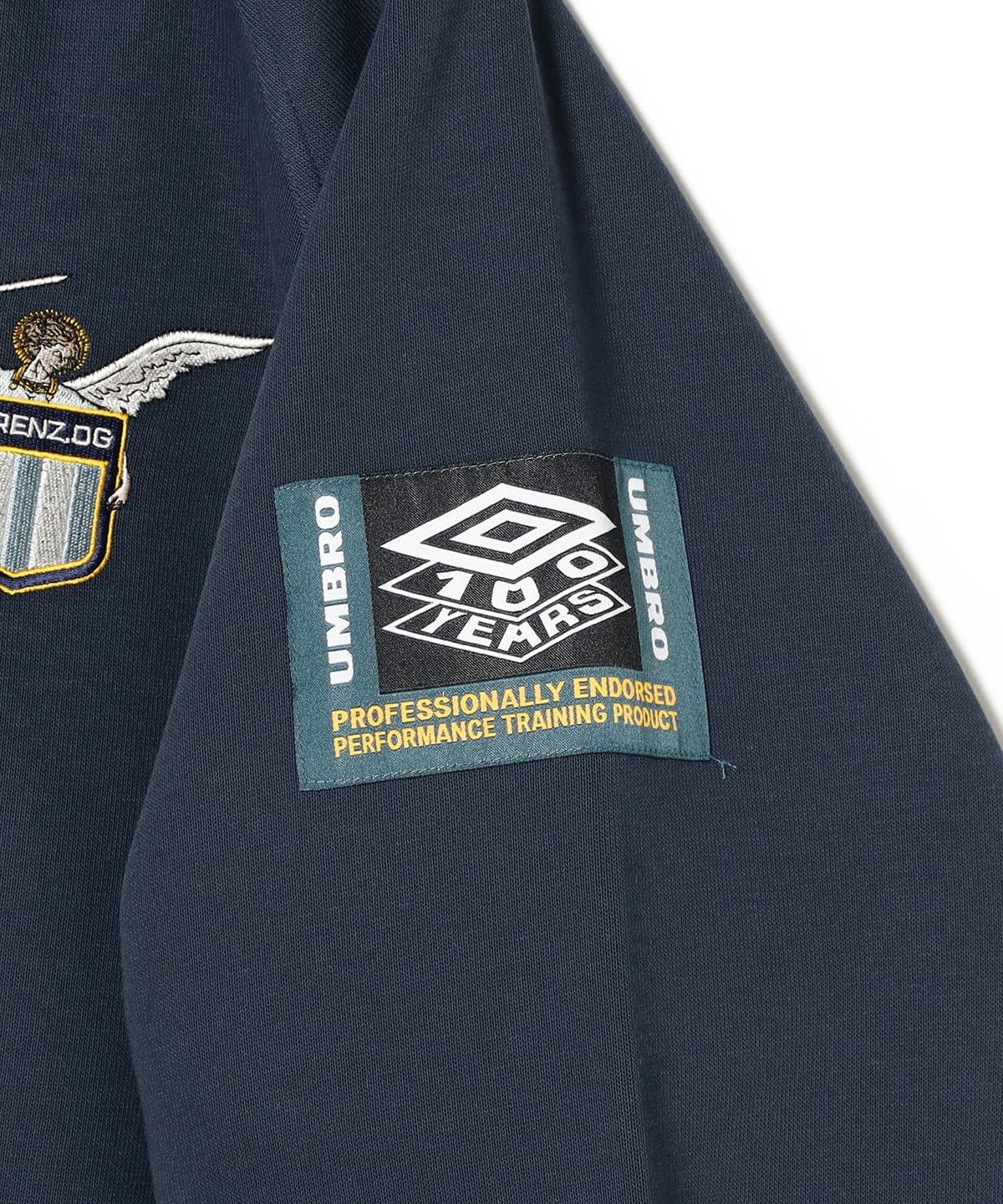 BEAMS（ビームス）【別注】LORENZ.OG × UMBRO / Half-Zip Sweatshirt