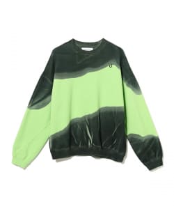 NOMARHYTHM TEXTILE / Hand Dye Twist Sweat(Green）