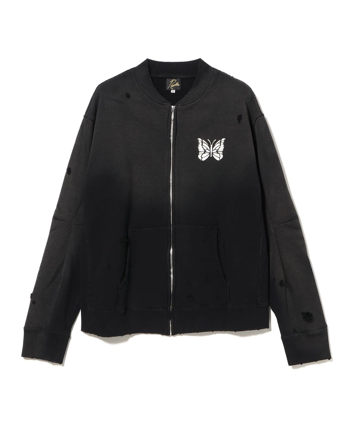 BEAMS（ビームス）NEEDLES / Deconstructed Zipped Sweat（トップス