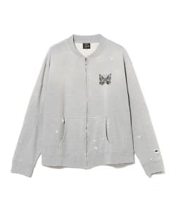 NEEDLES / Deconstructed Zipped Sweat