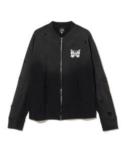 NEEDLES / Deconstructed Zipped Sweat