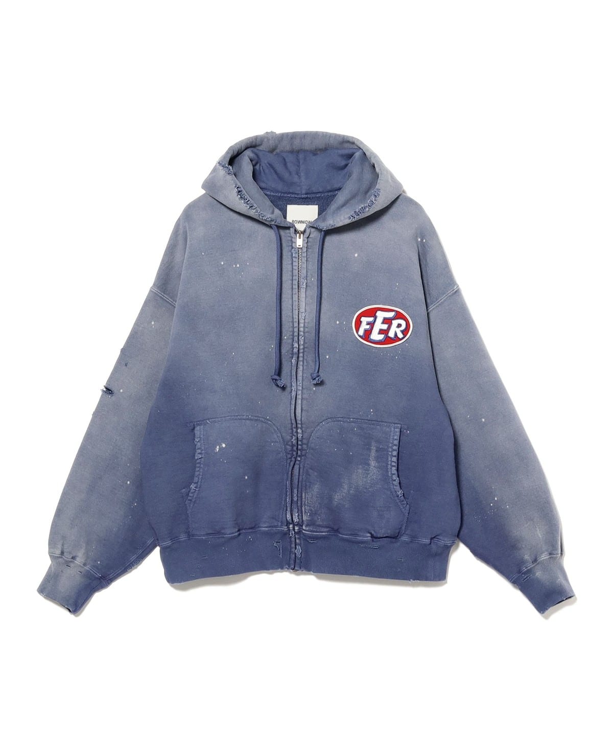 BEAMS（ビームス）BOW WOW / FER MOTORSPORT ZIP HOODIE AGED