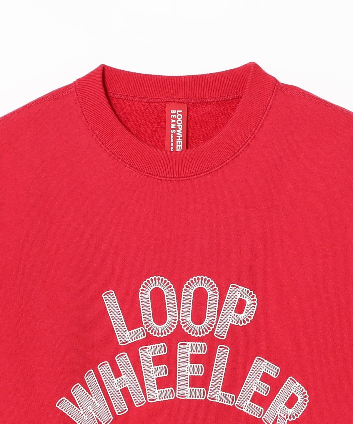 【別注】LOOPWHEELER / 印花標誌 大學T