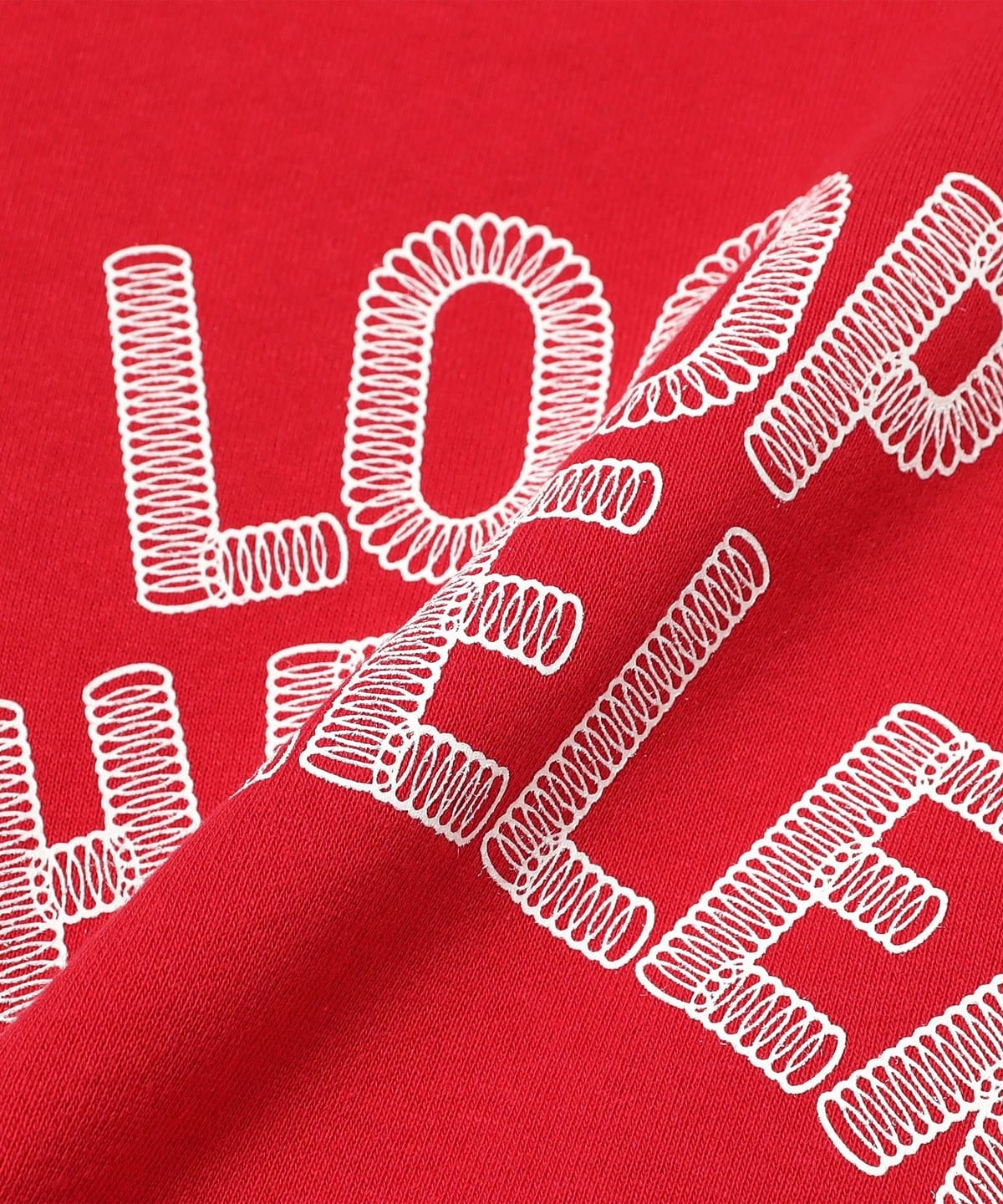 【別注】LOOPWHEELER / 印花標誌 大學T