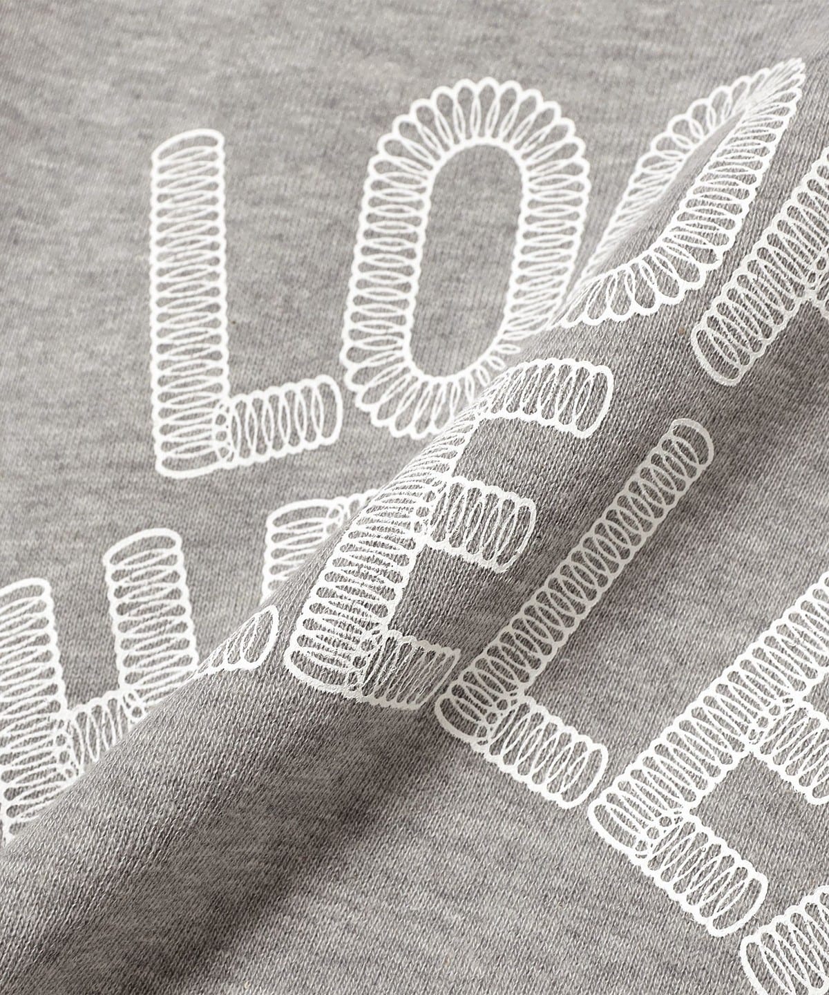 【別注】LOOPWHEELER / 印花標誌 大學T