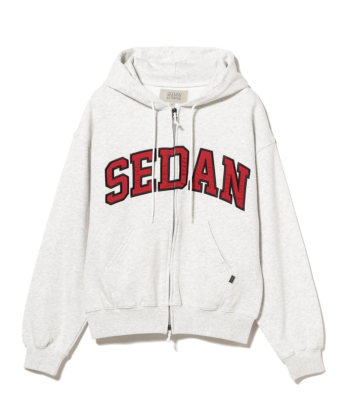 BEAMS（ビームス）SEDAN ALL-PURPOSE / College Logo Full Zip Hoodie