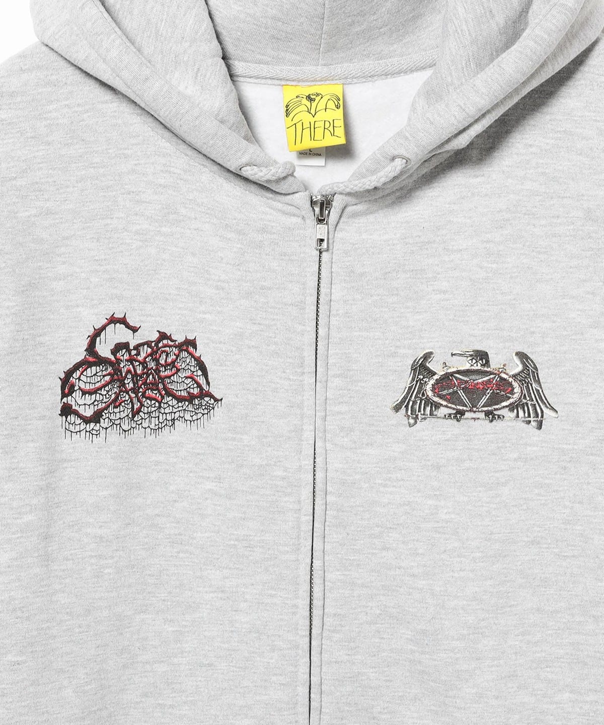 BEAMS（ビームス）THERE / SNEAKDISS Hooded Zip Up Sweatshirt w 