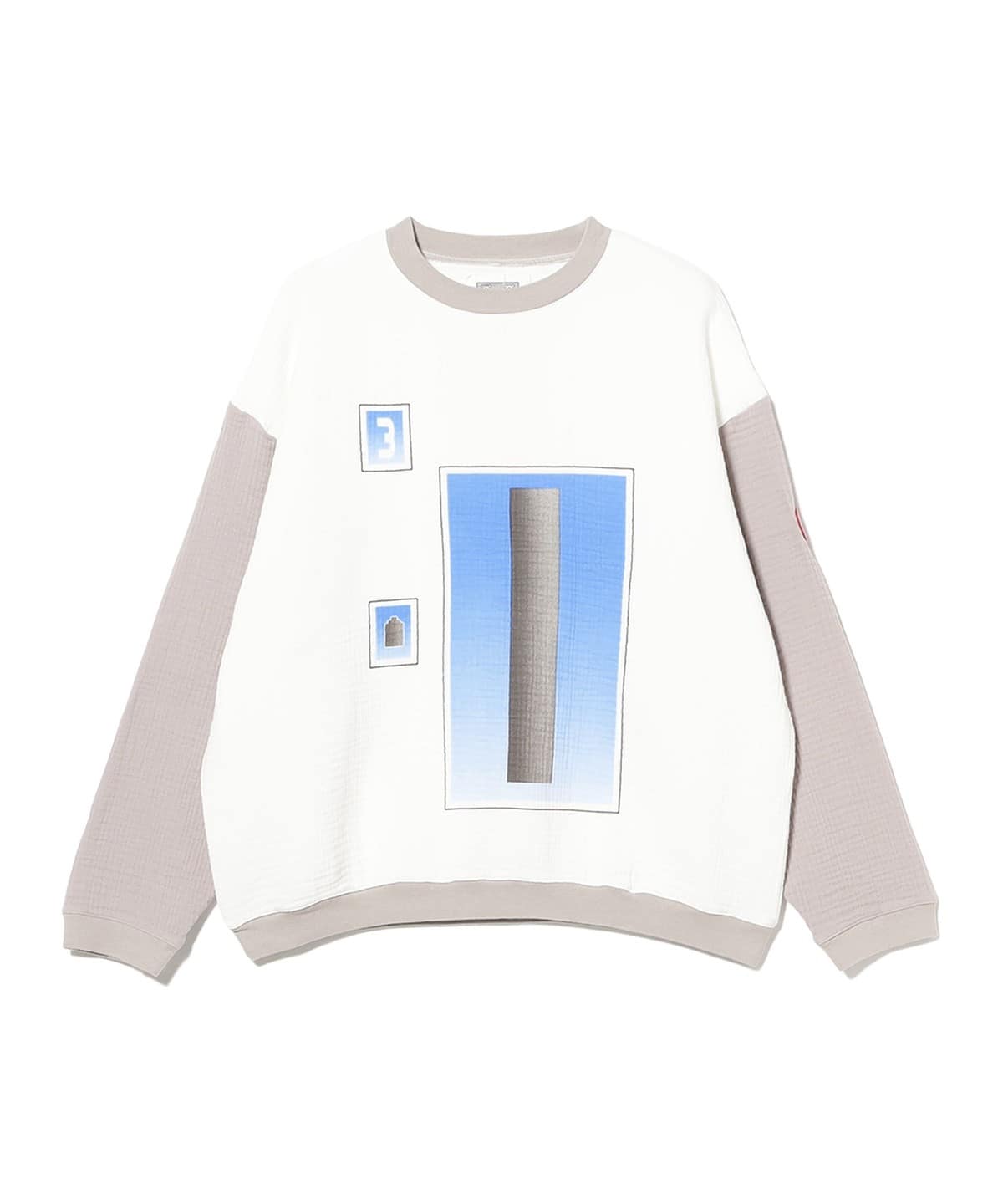 BEAMS（ビームス）C.E / AS Cylinder GAUZE CREW NECK（トップス 