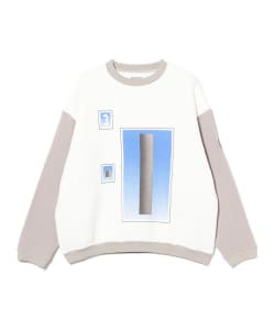 C.E / AS Cylinder GAUZE CREW NECK