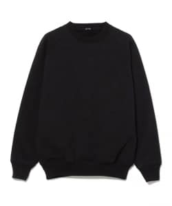 COMOLI / コットン裏毛 クルーネック