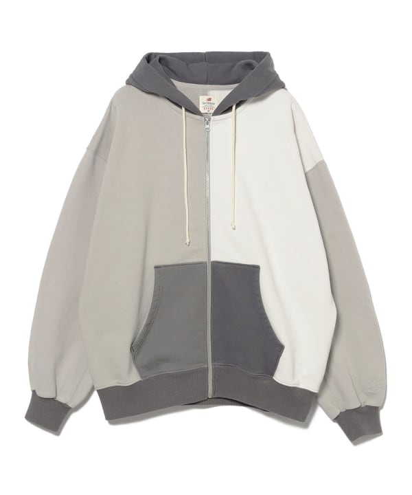 【別注】New Balance / Washed Zipup Hoodie