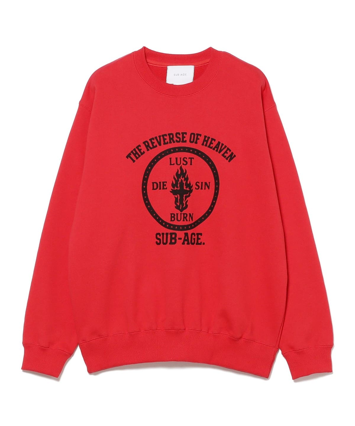 BEAMS（ビームス）SUB-AGE / THE REVERSE OF HEAVEN SWEAT SHIRT 
