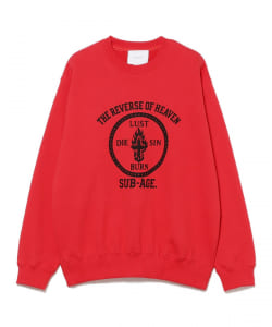 SUB-AGE / THE REVERSE OF HEAVEN SWEAT SHIRT