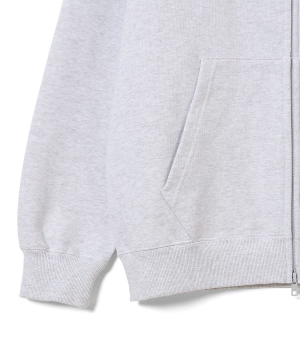 BEAMS ロゴ ベーシック フルジップフーディ