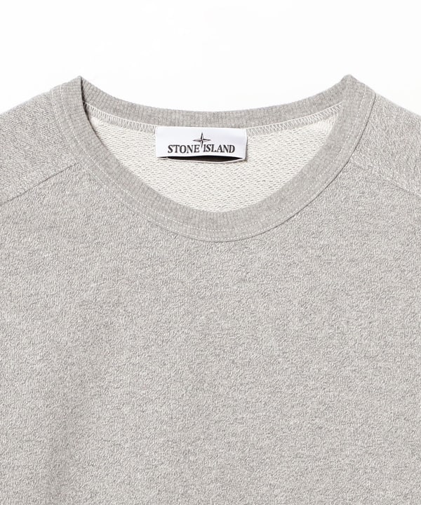 STONE ISLAND / Melange Fleece Crewneck Sweatshirt