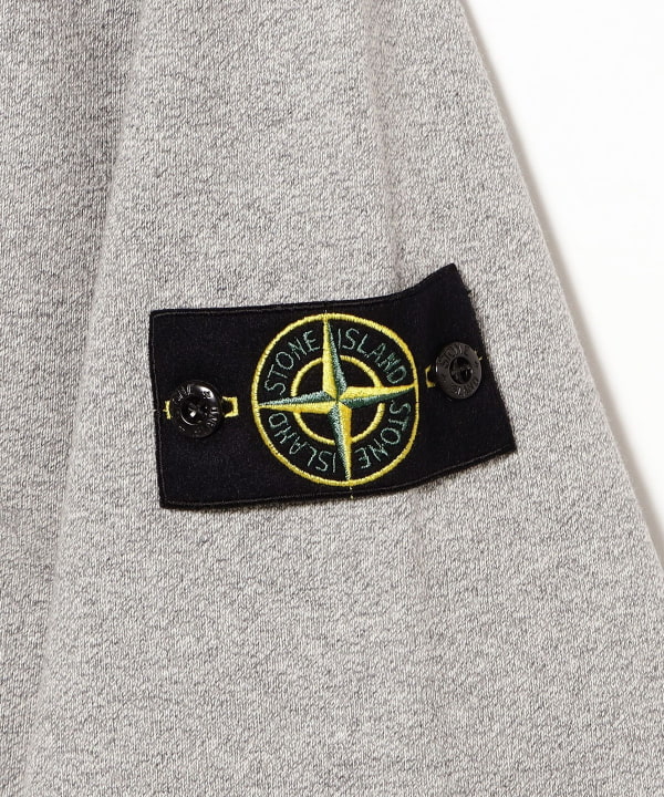 STONE ISLAND / Melange Fleece Crewneck Sweatshirt