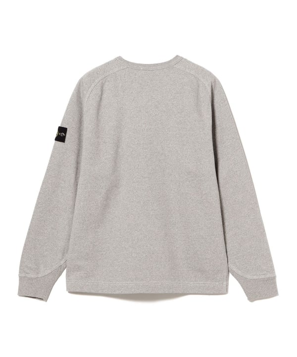 STONE ISLAND / Melange Fleece Crewneck Sweatshirt