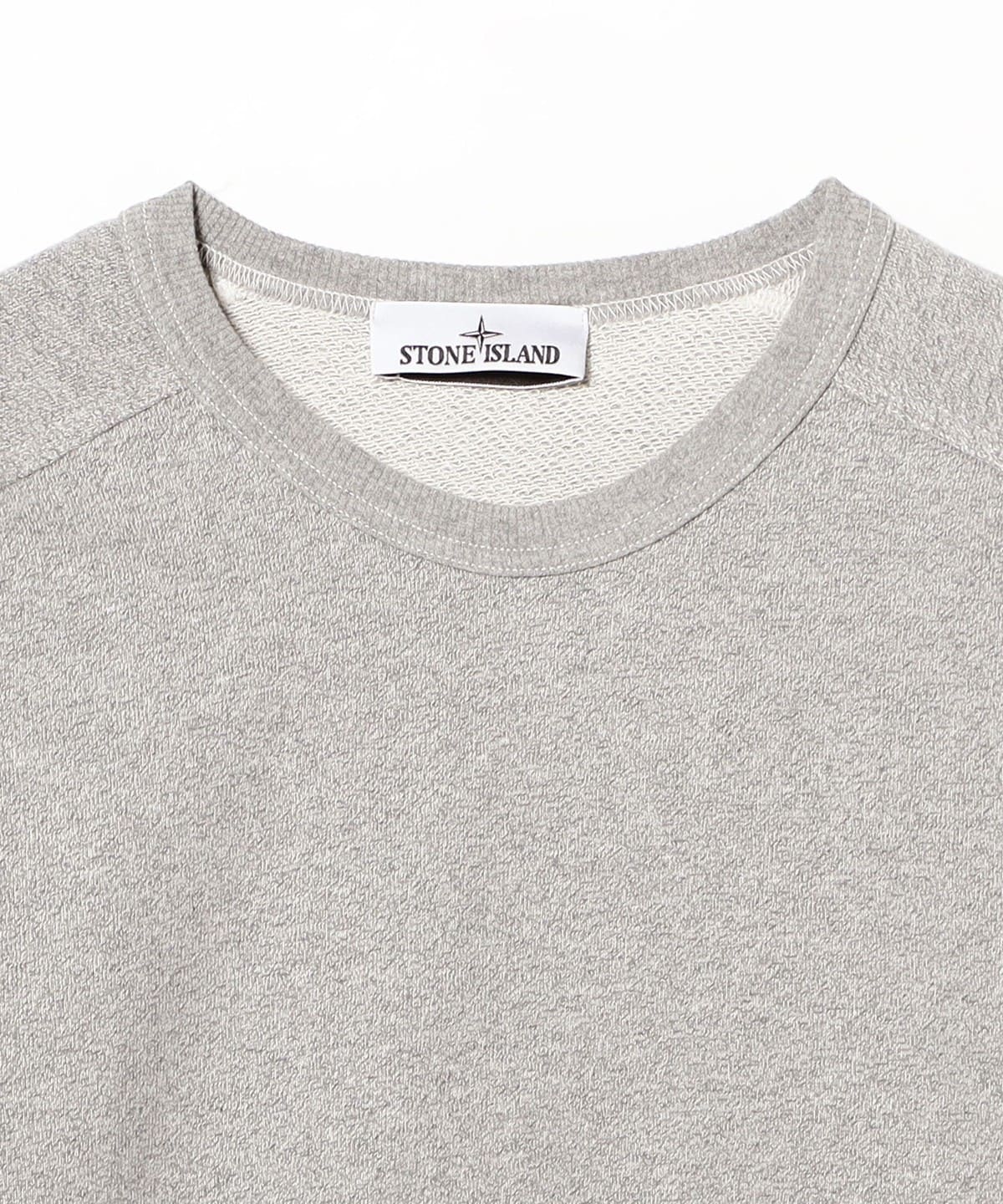 BEAMS（ビームス）STONE ISLAND / Melange Fleece Crewneck Sweatshirt