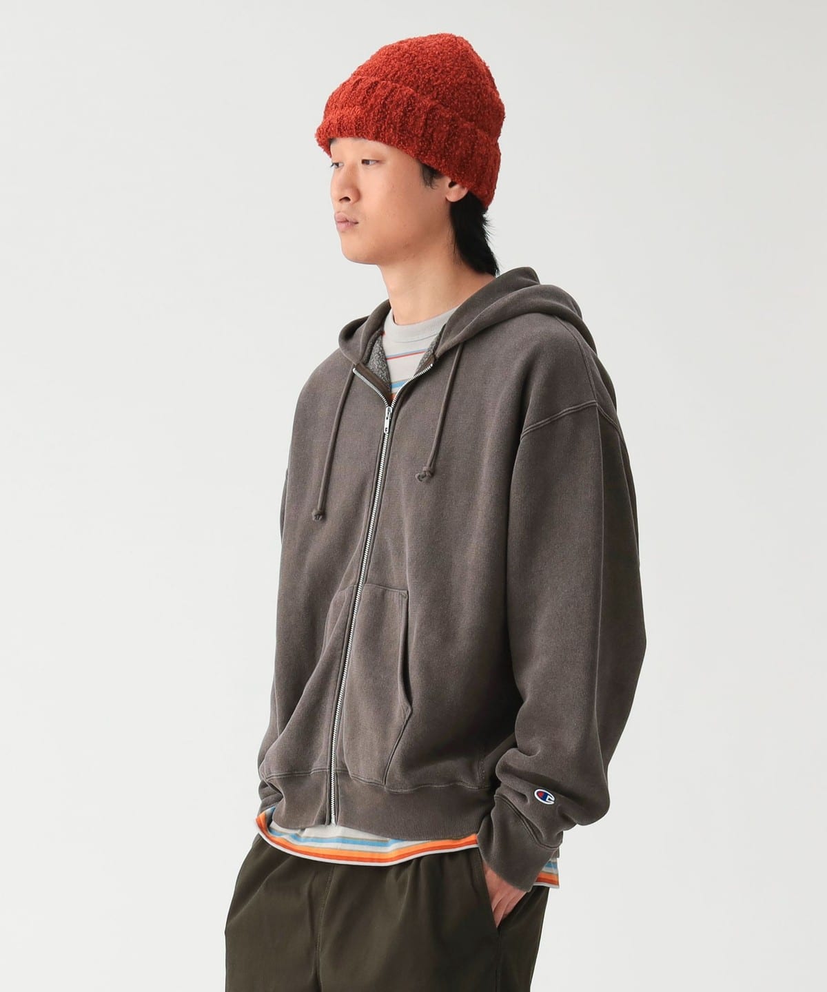 BEAMS（ビームス）【別注】Champion / リバースウィーブ（R