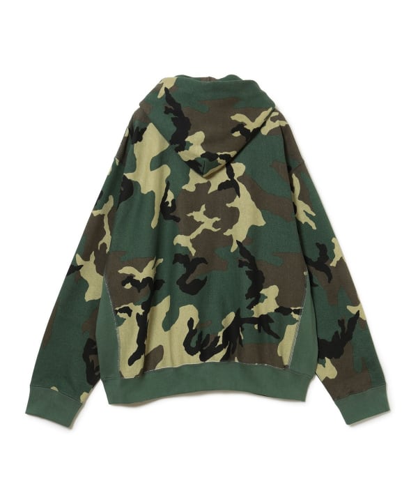 【+10%ポイントUP】【別注】Champion / リバースウィーブ（R）カモ フルジップ パーカー