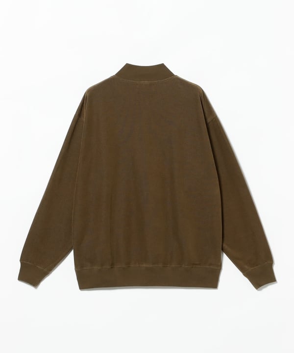 Graphpaper / Pique Velour Jersey Half Zip Sweatshirt