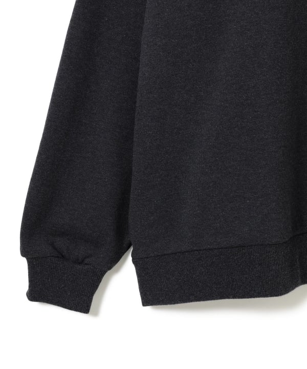 [Special order] FRED PERRY / Embroidered Crew Neck Sweatshirt with ribbed cuffs and hem for a better fit.
