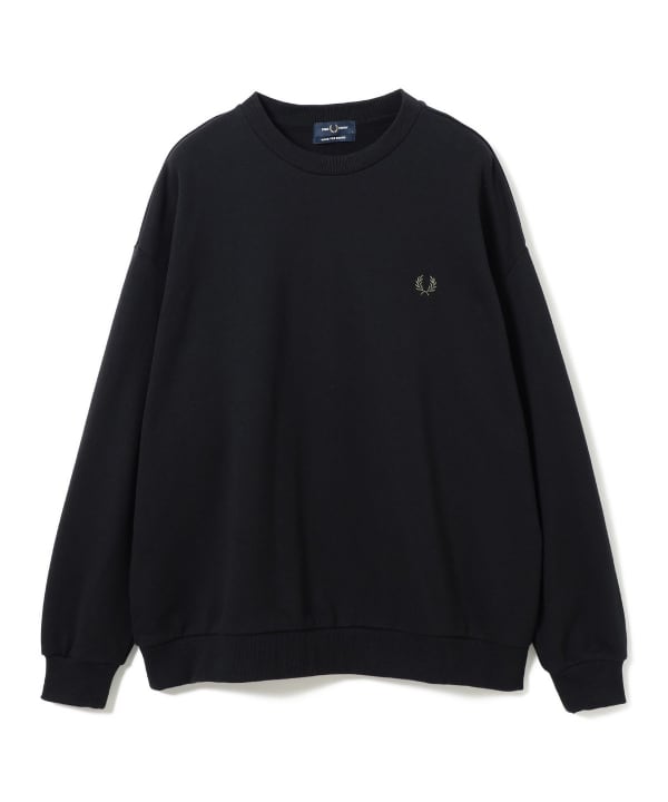 [Special order] FRED PERRY / Embroidered crew neck sweatshirt