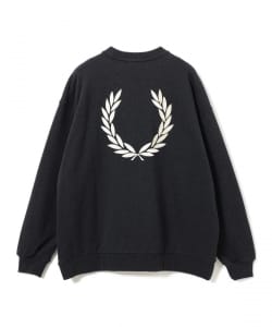 【別注】FRED PERRY / エンブロイダリー クルーネック スウェット