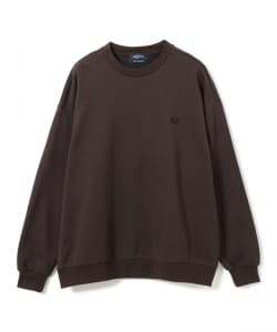 【別注】FRED PERRY / エンブロイダリー クルーネック スウェット