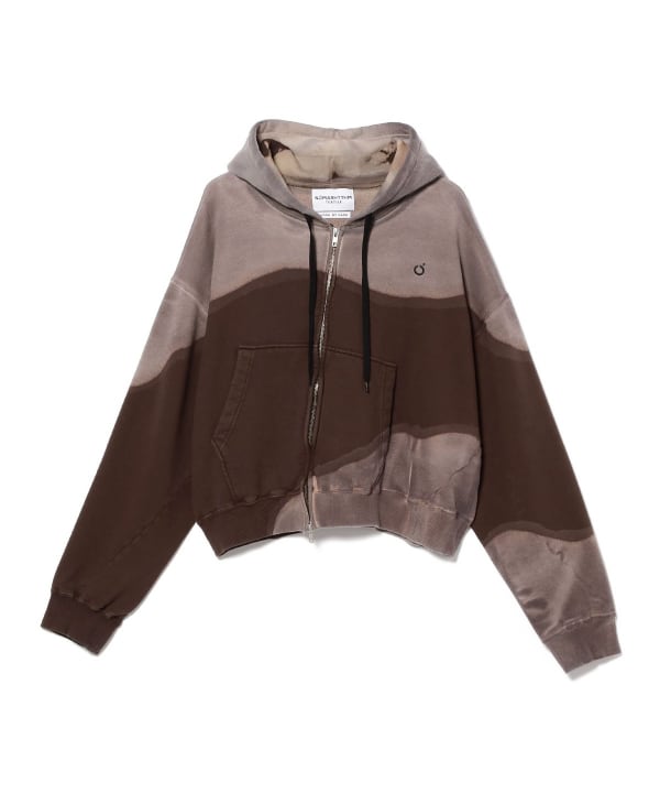 NOMARHYTHM TEXTILE / Hand Dye Twist Parka