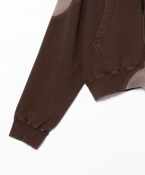 NOMARHYTHM TEXTILE / Hand Dye Twist Parka