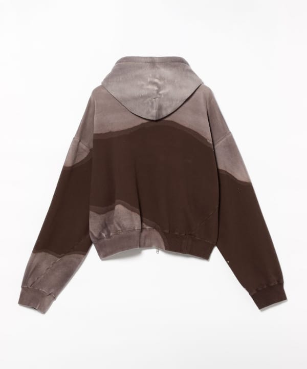 NOMARHYTHM TEXTILE / Hand Dye Twist Parka