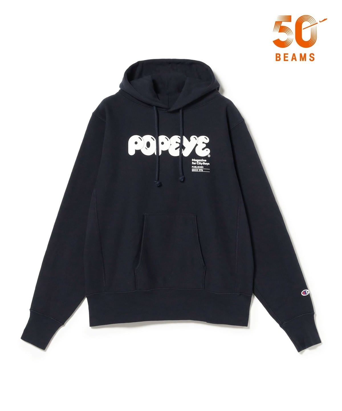 s*i様 【40周年記念コラボ】ポパイマガジン×ビームス×チャンピオンリバースウ BEAMS（ビームス）【別注】Champion × POPEYE / HOODIE（トップス