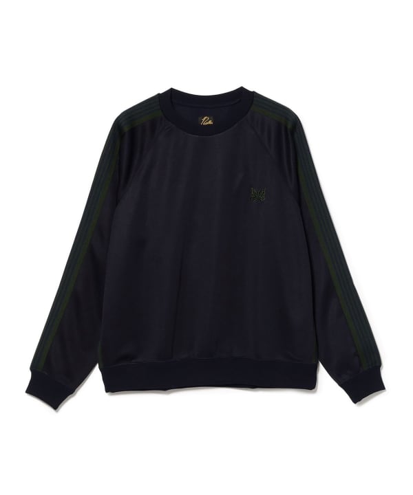 トップス Needles Track Crew Neck Shirt PolySmooth BEAMS（ビームス）NEEDLES / Track Crew Neck Shirt - Poly Smooth