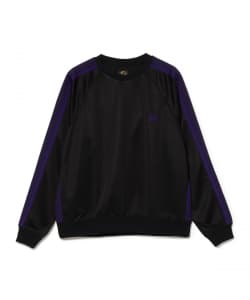 NEEDLES / Track Crew Neck Shirt - Poly Smooth