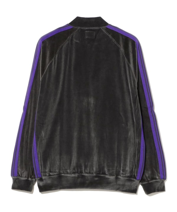 NEEDLES / Rib Collar Track Jacket - C/PE Velour