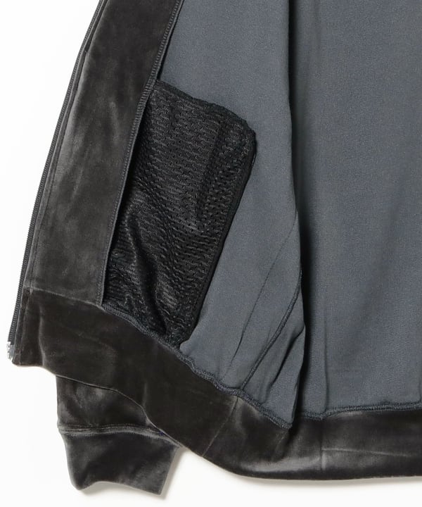 NEEDLES / Rib Collar Track Jacket - C/PE Velour