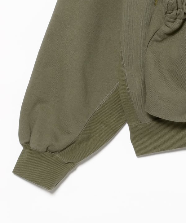 refomed / "KINCHAKU" ZIPUP HOODIE