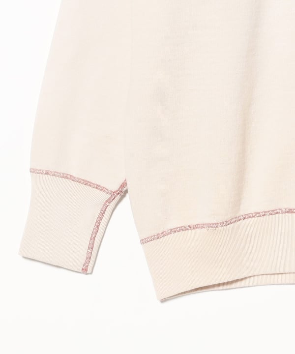 BOW WOW / OVERFADED DOUBLE V SWEATSHIRT - FINK MOTOR