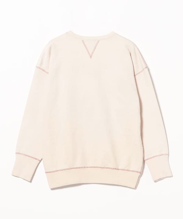 BOW WOW / OVERFADED DOUBLE V SWEATSHIRT - FINK MOTOR