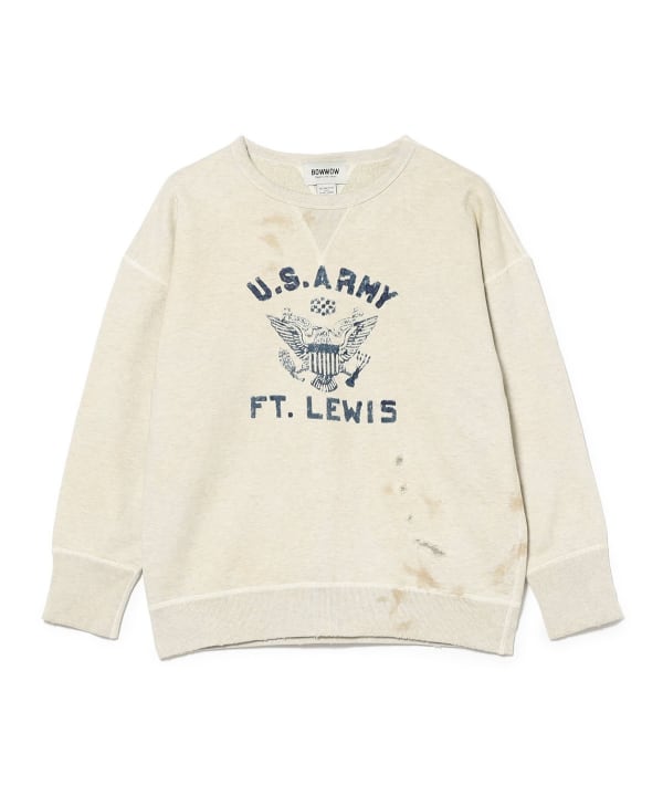 BOW WOW / REPAIRED DOUBLE V SWEATSHIRT - U.S.ARMY