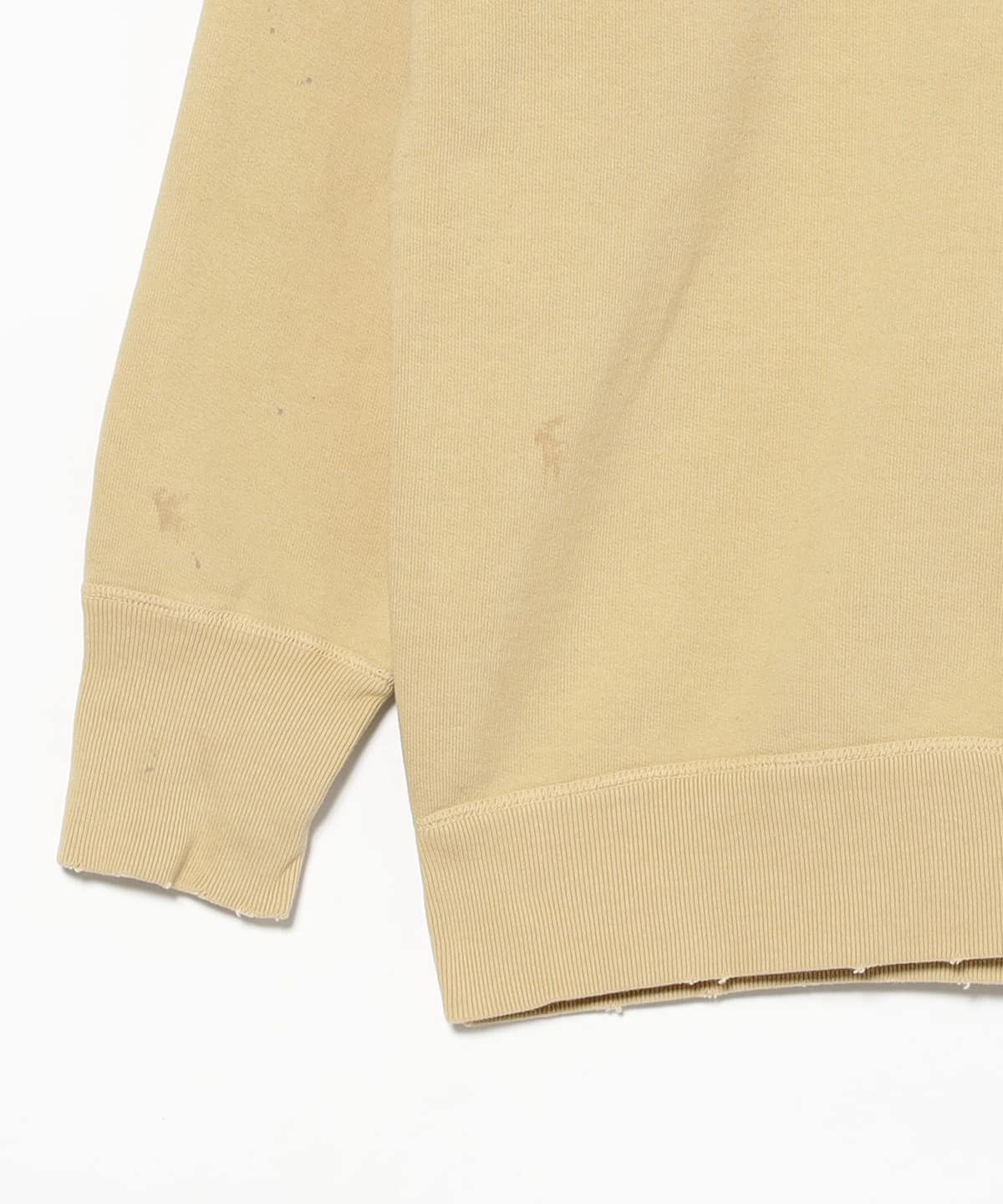 BEAMS（ビームス）BOW WOW / REPAIRED DOUBLE V SWEATSHIRT - PW